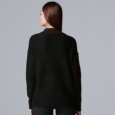 Women's Simply Vera Vera Wang Color Block Sweater