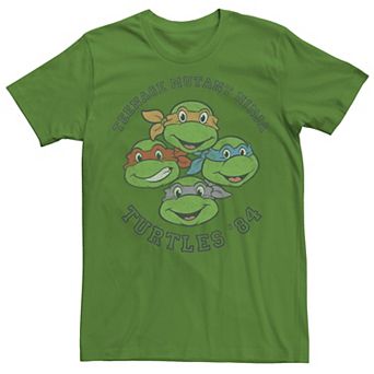 Men's Ninja Turtles '84 Vintage Head Shot Short Sleeve Tee