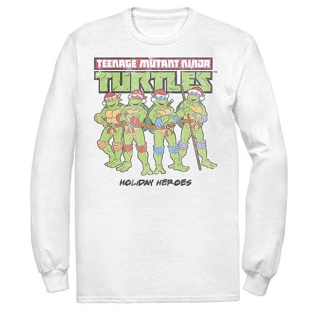 TMNT Ninja Turtles With Christmas Hats Sweatshirt