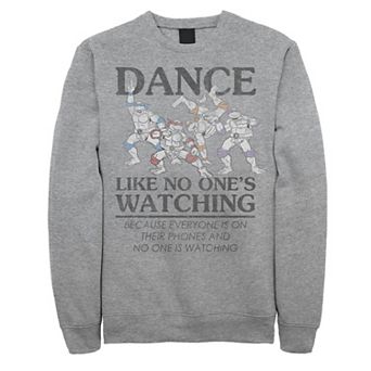 Men's Ninja Turtles Dance Like No One Is Watching Fleece