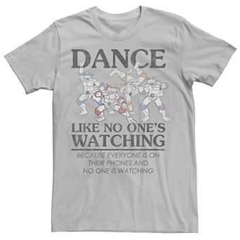 Men's Ninja Turtles Dance Like No One Is Watching Short Sleeve Tee