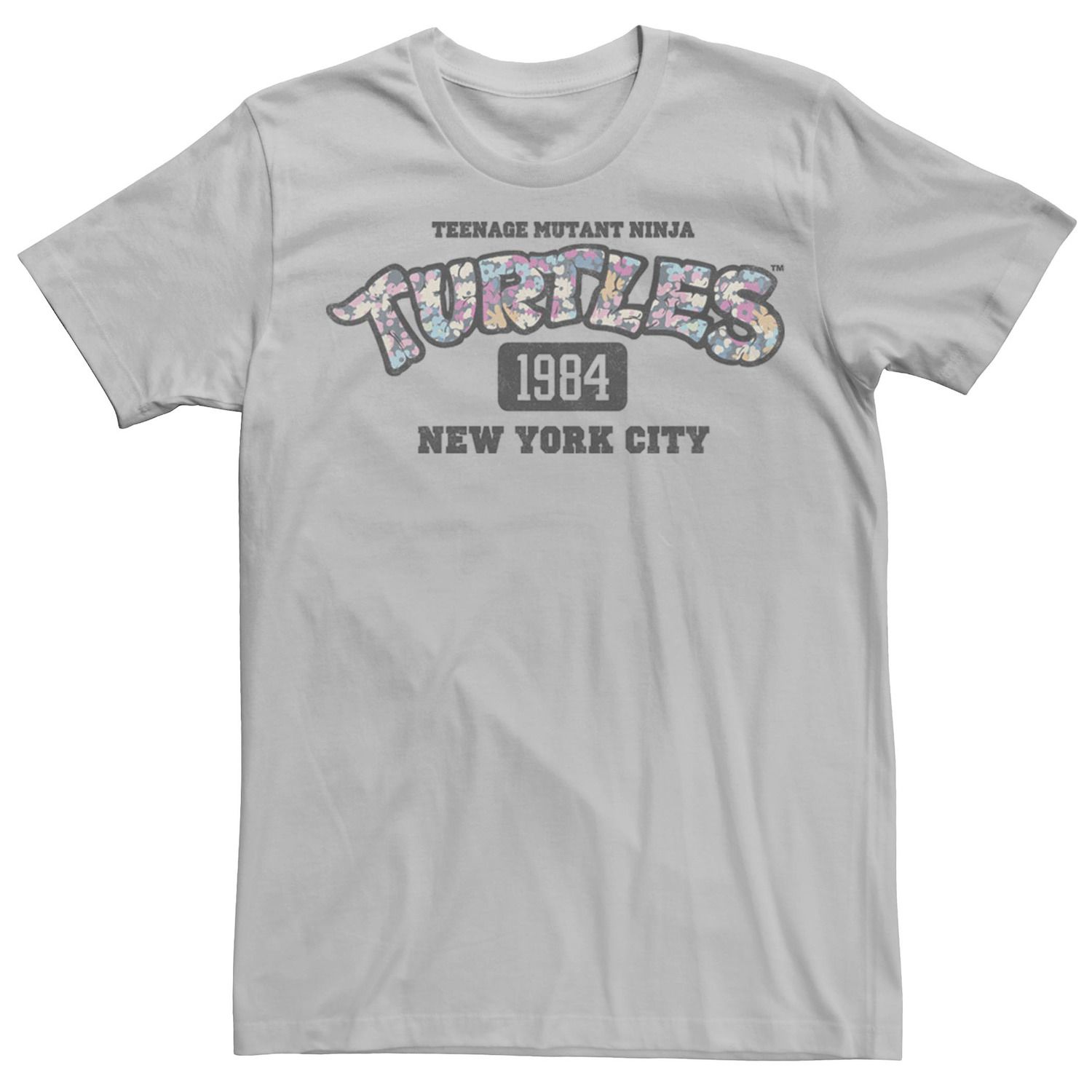 New Vintage Teenage Mutant Ninja Turtle Blue City Sunset T-shirt Youth Large