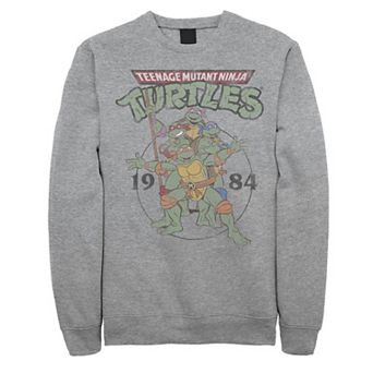 Men's Ninja Turtles Vintage 1984 Goofy Group Shot Fleece