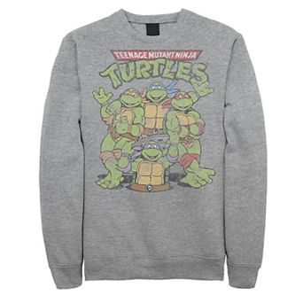 Men's Ninja Turtles Retro Group Shot Fleece