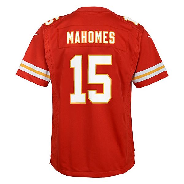 .com: Patrick Mahomes Kansas City Chiefs NFL Boys Youth 8-20 White  Road Mid-Tier Jersey : Sports & Outdoors