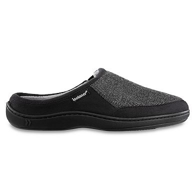 isotoner Herringbone Logan Hoodback Men's Slippers