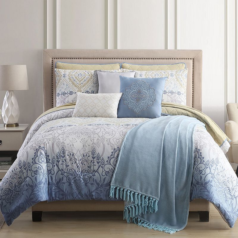 43005136 Pacific Coast Textiles 10-Piece Comforter/Coverlet sku 43005136