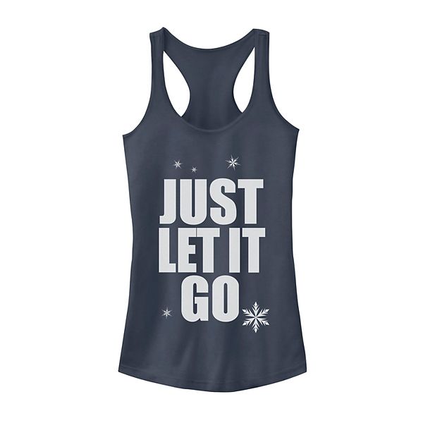 Juniors' Disney's Frozen 2 Just Let It Go Elsa Tank Top