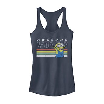 Juniors' Minions "Awesome Vibes" Tank Top