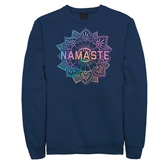 Juniors' Fifth Sun "Namaste" Neon Lotus Flower Fleece