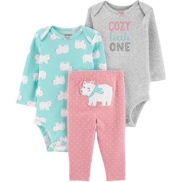 Carter's polar bear store outfit