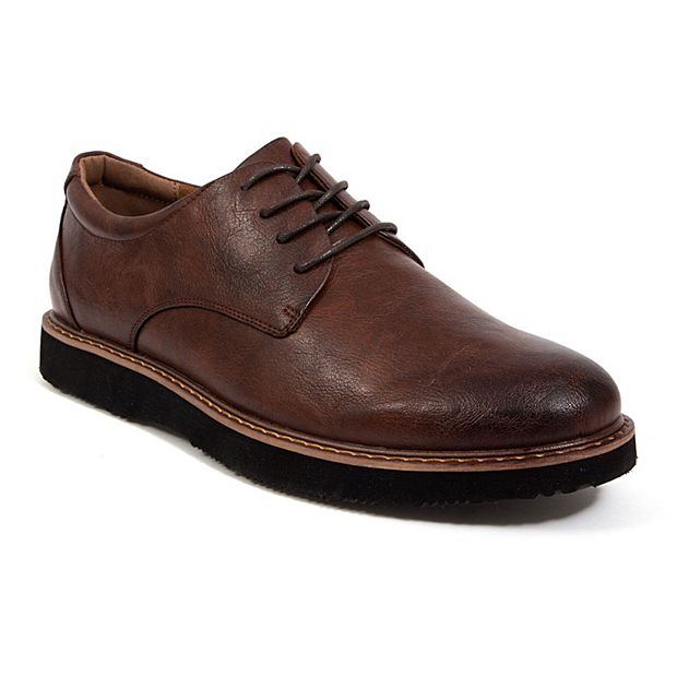 Deer Stags Buck Oxford Shoes Mens Size 10M Brown Black Genuine Leather Comfort Deer Stags Buck Oxford Shoes Mens Size 10M Brown Black  main image 2