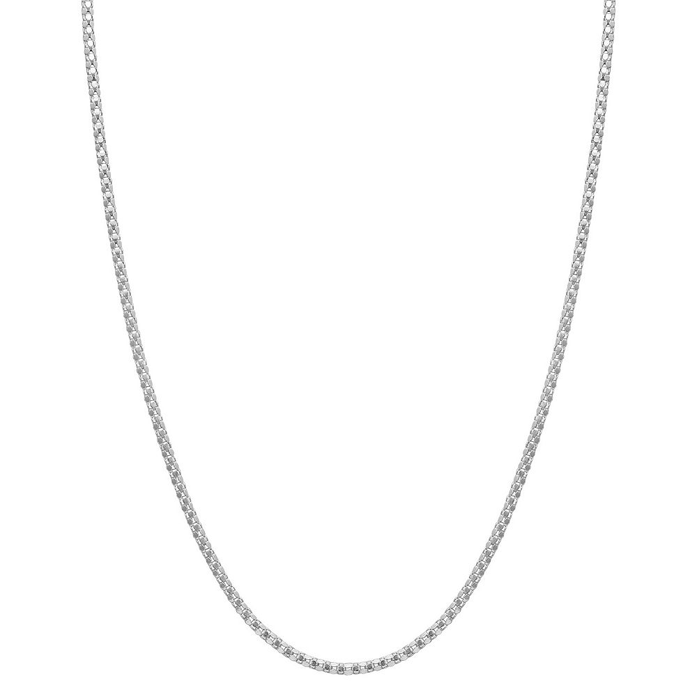PRIMROSE Sterling Silver Chain Necklace