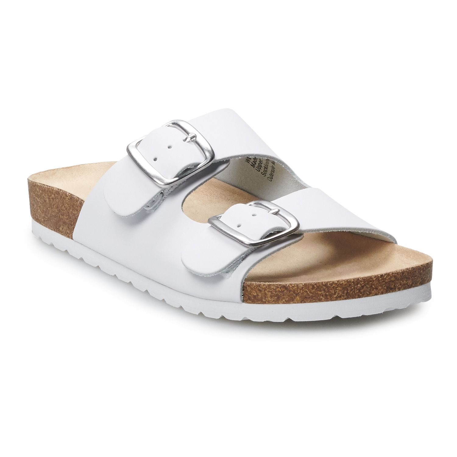 kohls slip on sandals