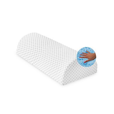 SensorPEDIC Conforming Memory Foam Any Position Bolster Pillow