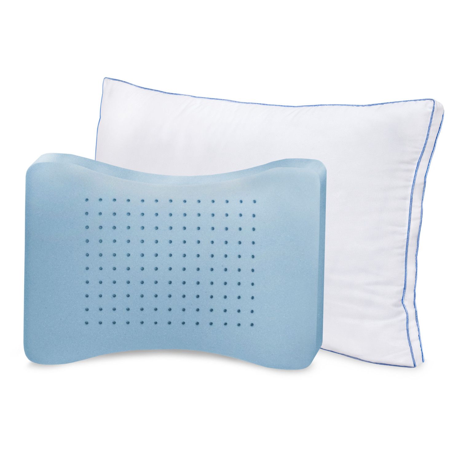 Sensorpedic Memoryloft Deluxe Gusseted Pillow With Memory