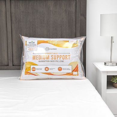 SensorPEDIC Essentials Medium Support Standard Gusseted Bed Pillow