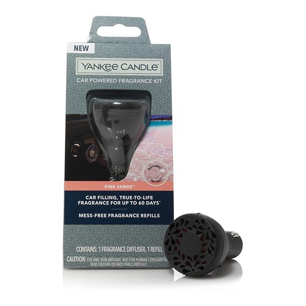 Yankee Candle Car Powered Fragrance Diffuser, Pink Sands