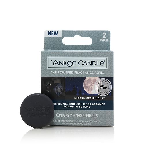 Yankee Candle Car Powered Fragrance Diffuser Refill, Midsummer's Night