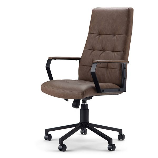 Simpli Home Foley Executive Computer Chair