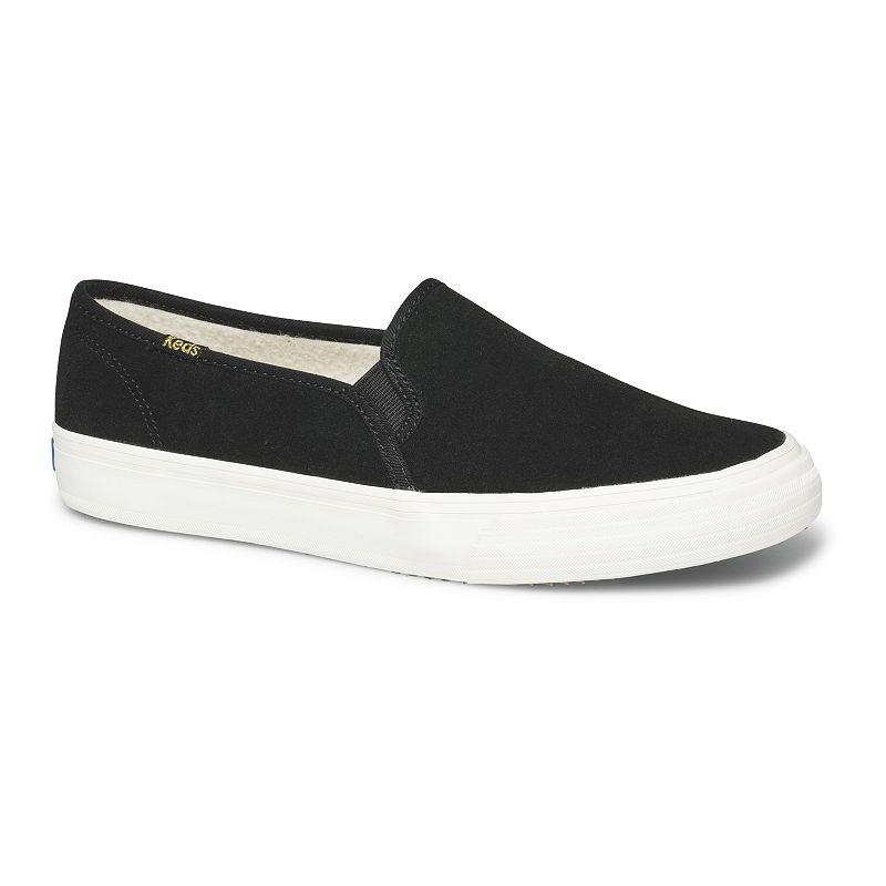 UPC 884506982295 product image for Keds Double Decker Women's Slip-On Sneakers, Size: 8, Black | upcitemdb.com