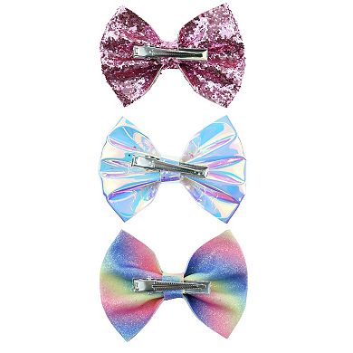Girls Elli by Capelli 3pc Bow Clips