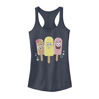 Juniors' SpongeBob SquarePants Ice Cream Pals Tank Top