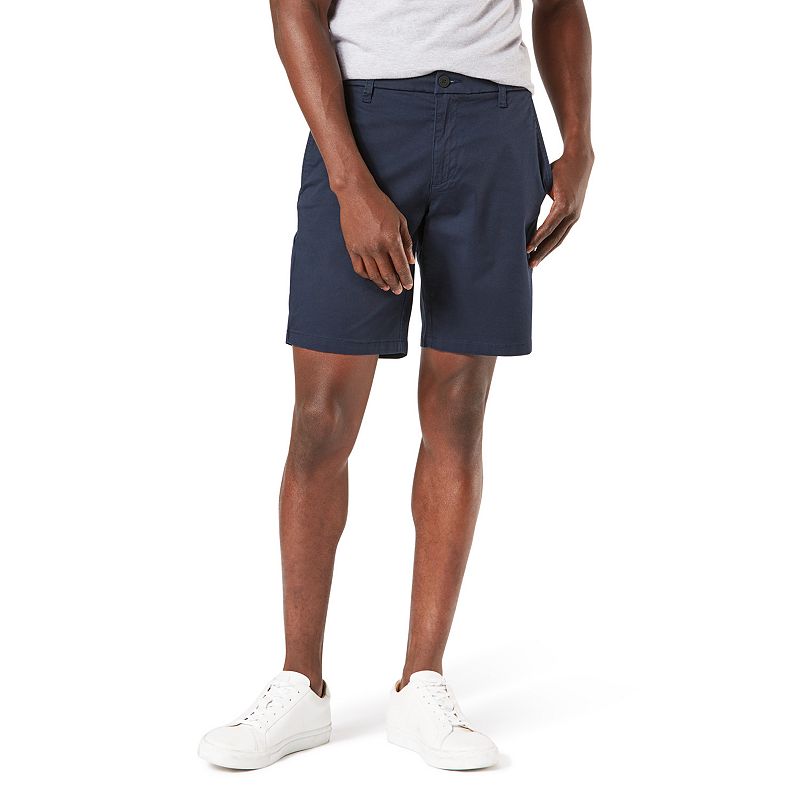 Mens Dockers Ultimate Supreme Flex Straight-Fit Shorts, Size: 44, Blue