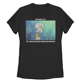 Juniors' SpongeBob SquarePants Relatable Squidward Tee