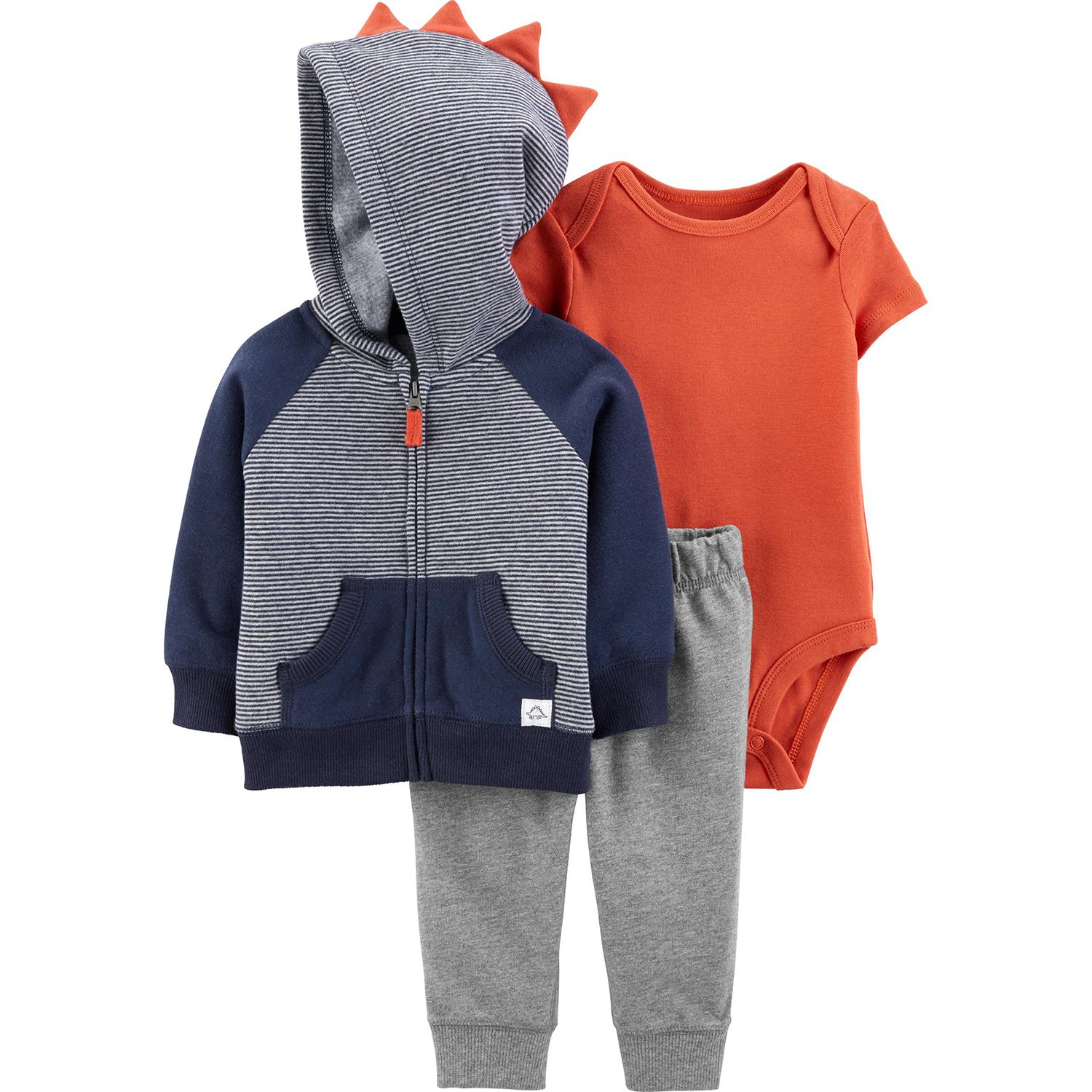 Baby Boy Carter's 3-Piece Striped Little Jacket Set