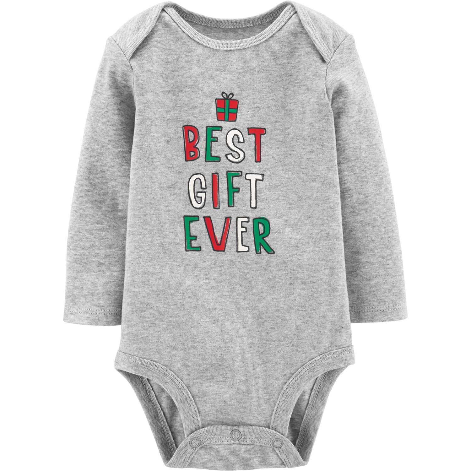 best gift ever newborn christmas outfit