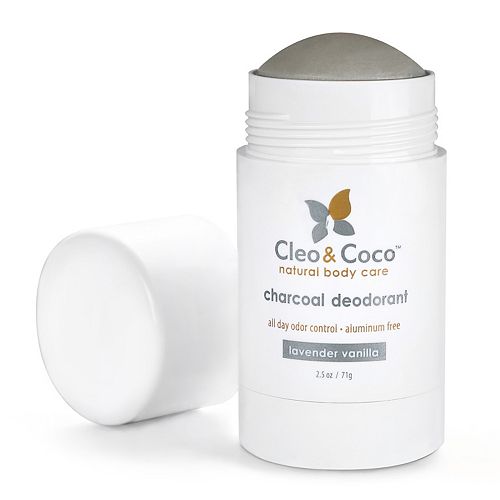 Cleo & Coco Natural Charcoal Lavender Vanilla Deodorant