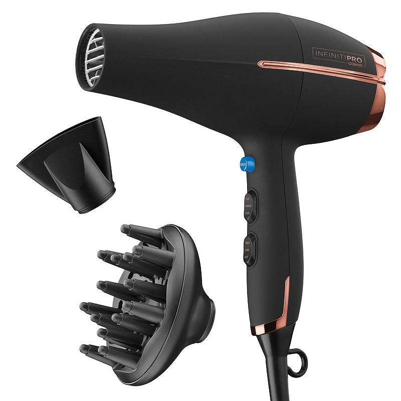 Conair - InfinitiPRO AC Pro Styler Dryer - Rose Gold