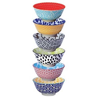 Certified International Chelsea 6 pc 6.25 in Bowl Set