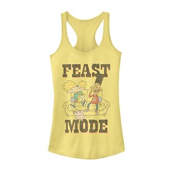 Juniors' Hey Arnold Feast Mode Tank Top