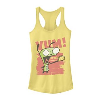 Juniors' Invader Zim Gir Taco Yum! Tank Top