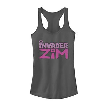 Juniors' Invader Zim Show Logo Tank Top