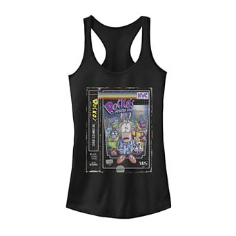 Juniors' Rocko's Modern Life VHS Cover Tank Top