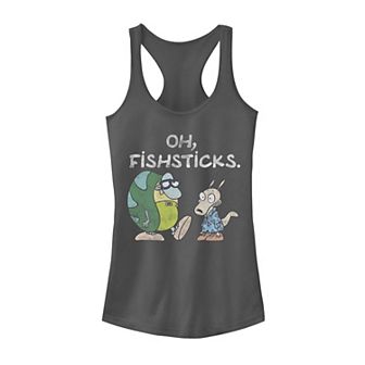 Juniors' Rocko's Modern Life Oh Fishsticks Tank Top