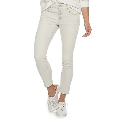 Kohls on sale denim capris