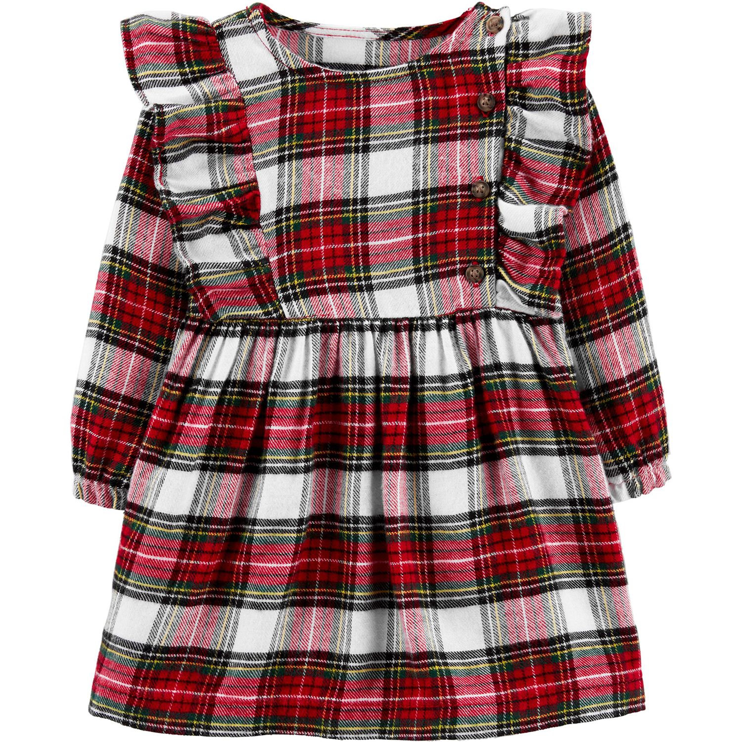 baby tartan dress