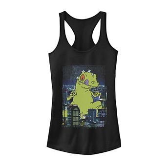 Juniors Rugrats Reptar City Poster Tank Top