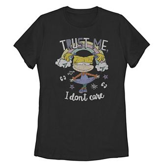 Juniors Rugrats Angelica Trust Me I Don't Care Tee