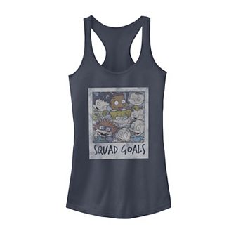 Juniors' Rugrats Squad Goals Photo Tank Top