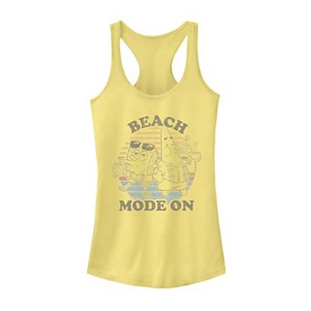 Juniors SpongeBob SquarePants Beach Mode On Tank Top