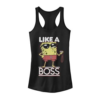 Juniors' SpongeBob SquarePants Like A Boss Tank Top