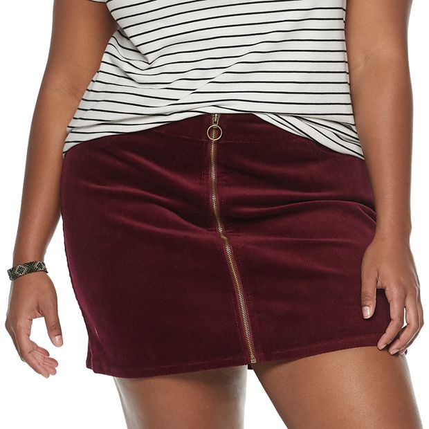 Plus size corduroy skirt kohls store