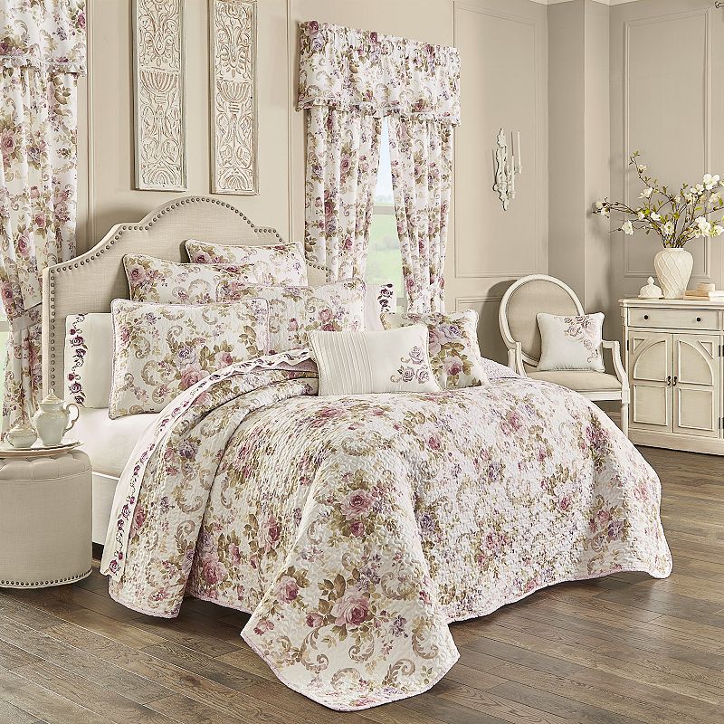 Five Queens Court Chambord Lavender Quilt Set, Purple