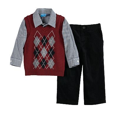 Toddler Boy Great Guy 3-Piece Sweater Set