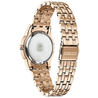 Citizen Eco-Drive Women's Silhouette Crystal Accent Stainless Steel Watch - EM0773-54D